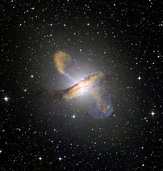 l’EHT scopre un buco nero al centro della galassia Centaurus A